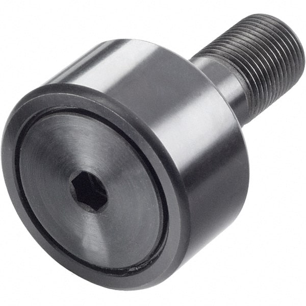 Tritan - Cam Followers & Idler Rollers; Type: Sealed Heavy Stud Cam Follower with Hex ; Roller Diameter (Decimal Inch): 1.2500 ; Roller Width (Decimal Inch): 0.7500 ; Stud Diameter (Decimal Inch): 0.7500 ; Dynamic Load Capacity (Lb.): 3,930 ; Static Load - Exact Tooling