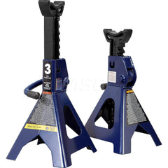 TCE - Jack Stands & Tripods; Jack Stand Type: Ratcheting Jack Stand ; Load Capacity (Lb.): 6000.000 ; Load Capacity (Ton): 3 (Inch); Minimum Height (Inch): 11-1/4 ; Maximum Height (Inch): 16-3/4 ; Additional Information: 2 Year Limited Manufacturer Warra - Exact Tooling