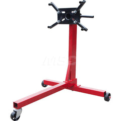 Big Red - Jack Stands & Tripods; Jack Stand Type: Engine Stand ; Load Capacity (Lb.): 750.000 ; Load Capacity (Ton): 3/8 (Inch); Minimum Height (Inch): 30-1/2 ; Maximum Height (Inch): 30-1/2 ; Additional Information: (4) Adjustable Arms; 360 Degree Rotat - Exact Tooling