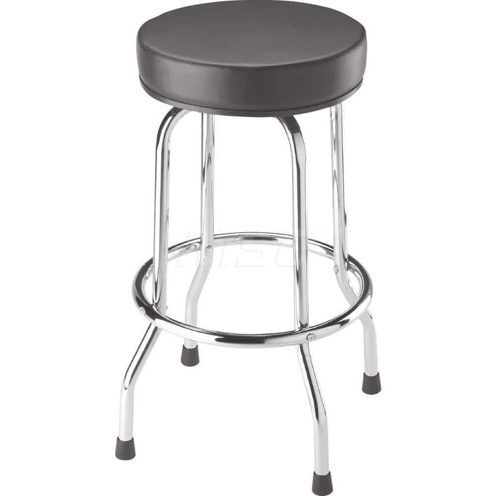Big Red - Stationary Stools; Type: Bar Stool ; Base Type: Swivel ; Height (Inch): 28.5 ; Overall Height (Inch): 28.5 ; Width (Inch): 18 ; Depth (Inch): 18 - Exact Tooling