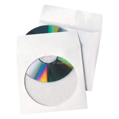 TOPS - Office Machine Supplies & Accessories; Office Machine/Equipment Accessory Type: CD/DVD Sleeves ; For Use With: Office Use ; Color: White - Exact Tooling