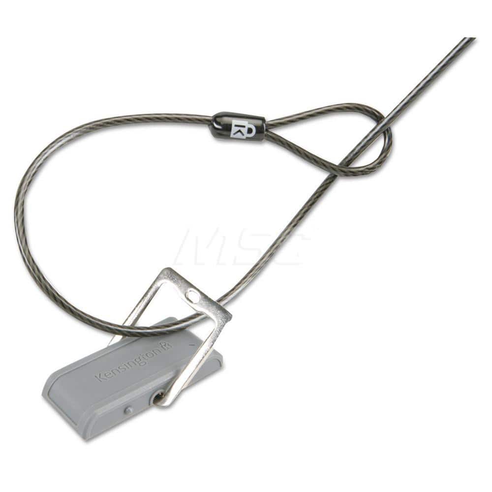 ACCO - Office Machine Supplies & Accessories; Office Machine/Equipment Accessory Type: Cable Anchor ; For Use With: Laptops ; Color: Gray; White - Exact Tooling