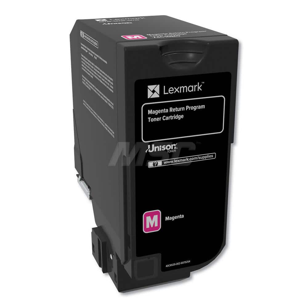 Lexmark - Office Machine Supplies & Accessories; Office Machine/Equipment Accessory Type: Toner Cartridge ; For Use With: Lexmark CS720de; CX725de; CX725dhe ; Color: Magenta - Exact Tooling