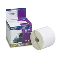 Seiko - Labels, Ribbons & Tapes; Type: Self-Adhesive Shipping Label ; Color: White ; For Use With: Seiko SLP 420 or Above; 240; 200; 220 Series Smart Label Printers ; Width (Inch): 2-1/8 ; Length (Feet): 4 ; Material: Paper - Exact Tooling