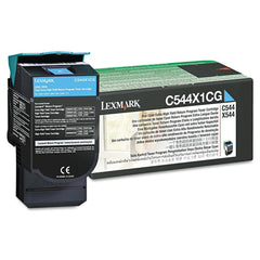 Lexmark - Office Machine Supplies & Accessories; Office Machine/Equipment Accessory Type: Toner Cartridge ; For Use With: Lexmark X546dtn; C546dtn ; Color: Cyan - Exact Tooling