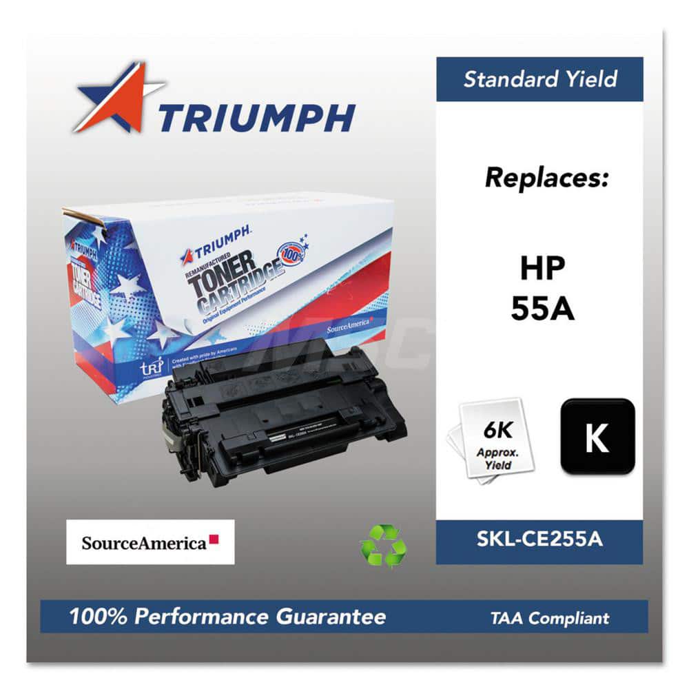 TRIUMPH - Office Machine Supplies & Accessories; Office Machine/Equipment Accessory Type: Toner Cartridge ; For Use With: HP LaserJet P3010; P3015; P3015D; P3015DN; P3015X; P3016 ; Color: Black - Exact Tooling