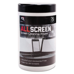 ADVANTUS - Office Machine Supplies & Accessories; Office Machine/Equipment Accessory Type: Cleaning Wipes ; For Use With: Laptop; Smartphone; Tablet ; Color: White - Exact Tooling
