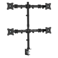 Kantek - Office Machine Supplies & Accessories; Office Machine/Equipment Accessory Type: Monitor Arm ; For Use With: Four Monitors Up to 27 in & 18 lb ; Contents: Clamp-Mount Hardware; Grommet-Mount Hardware ; Color: Black - Exact Tooling