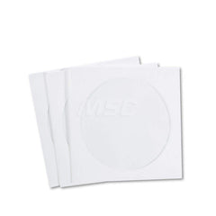TOPS - Office Machine Supplies & Accessories; Office Machine/Equipment Accessory Type: CD/DVD Sleeves ; For Use With: Office Use ; Color: White - Exact Tooling