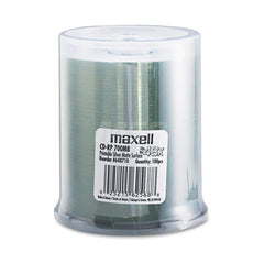 Maxell - Office Machine Supplies & Accessories; Office Machine/Equipment Accessory Type: CD-R Discs ; For Use With: Inkjet Printer ; Storage Capacity: 700MB ; Color: Matte Silver - Exact Tooling
