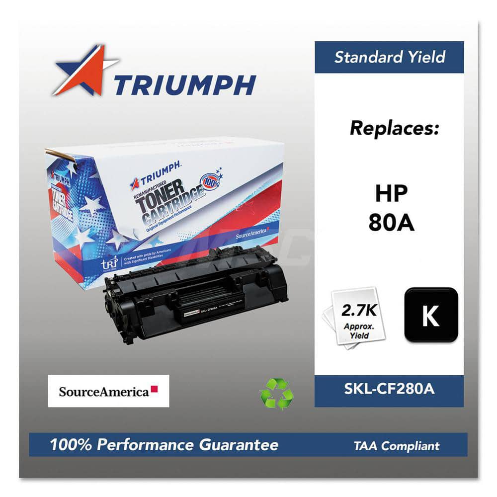 TRIUMPH - Office Machine Supplies & Accessories; Office Machine/Equipment Accessory Type: Toner Cartridge ; For Use With: HP LaserJet Pro 400 M401; 400 MFP M425 ; Color: Black - Exact Tooling