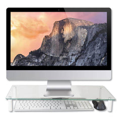 Kantek - Office Machine Supplies & Accessories; Office Machine/Equipment Accessory Type: Monitor Riser ; For Use With: LCD Monitor ; Color: Clear - Exact Tooling