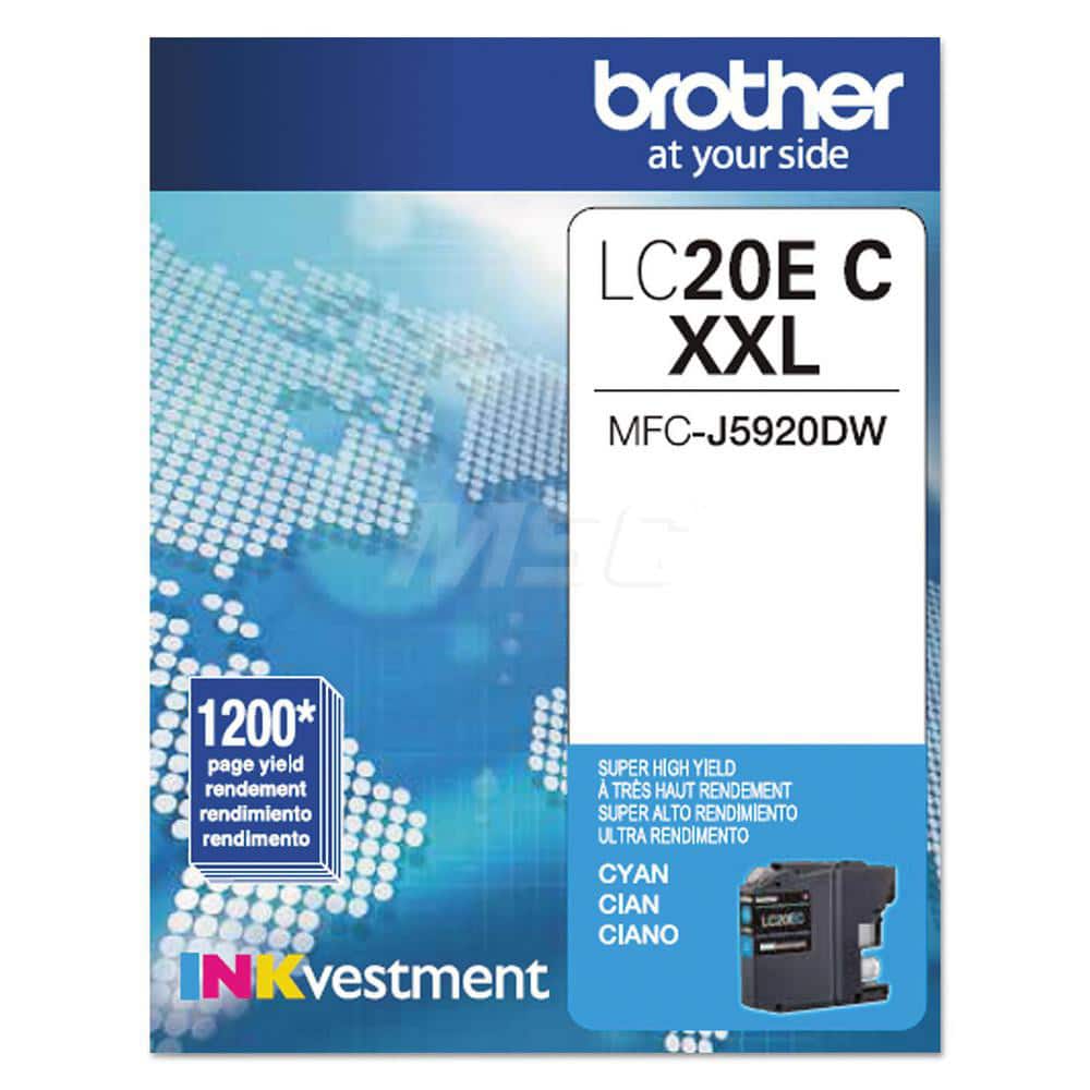 Brother - Office Machine Supplies & Accessories; Office Machine/Equipment Accessory Type: Ink Cartridge ; For Use With: MFC-J5920DW; MFC-J775DW; MFC-J775DW XL; MFC-J985DW; MFC-J985DW XL ; Color: Cyan - Exact Tooling
