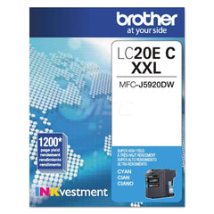 Brother - Office Machine Supplies & Accessories; Office Machine/Equipment Accessory Type: Ink Cartridge ; For Use With: MFC-J5920DW; MFC-J775DW; MFC-J775DW XL; MFC-J985DW; MFC-J985DW XL ; Color: Cyan - Exact Tooling