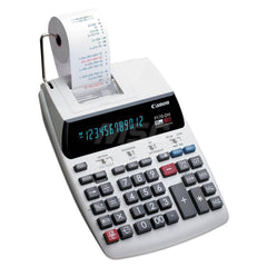 Canon - Calculators; Type: Printing Calculator ; Type of Power: AC ; Display Type: 12-Digit LCD ; Color: Black; Red ; Display Size: 12mm ; Width (Inch): 7-4/5 - Exact Tooling