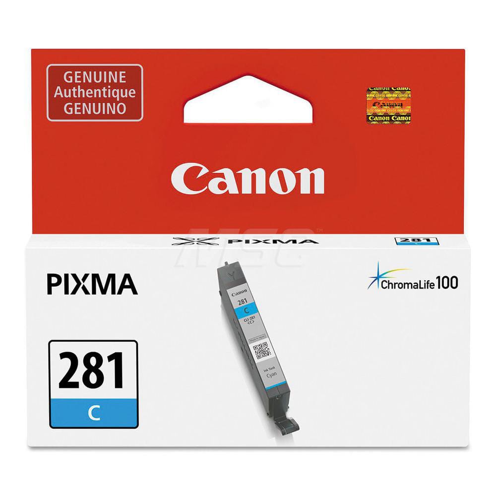 Canon - Office Machine Supplies & Accessories; Office Machine/Equipment Accessory Type: Ink ; For Use With: PIXMA TS9120 Gray Wireless Inkjet All-In-One Home Printer; TS6220 White Wireless Inkjet All-In-One Home Printer; TS8320 Black Inkjet All-In-One Ho - Exact Tooling