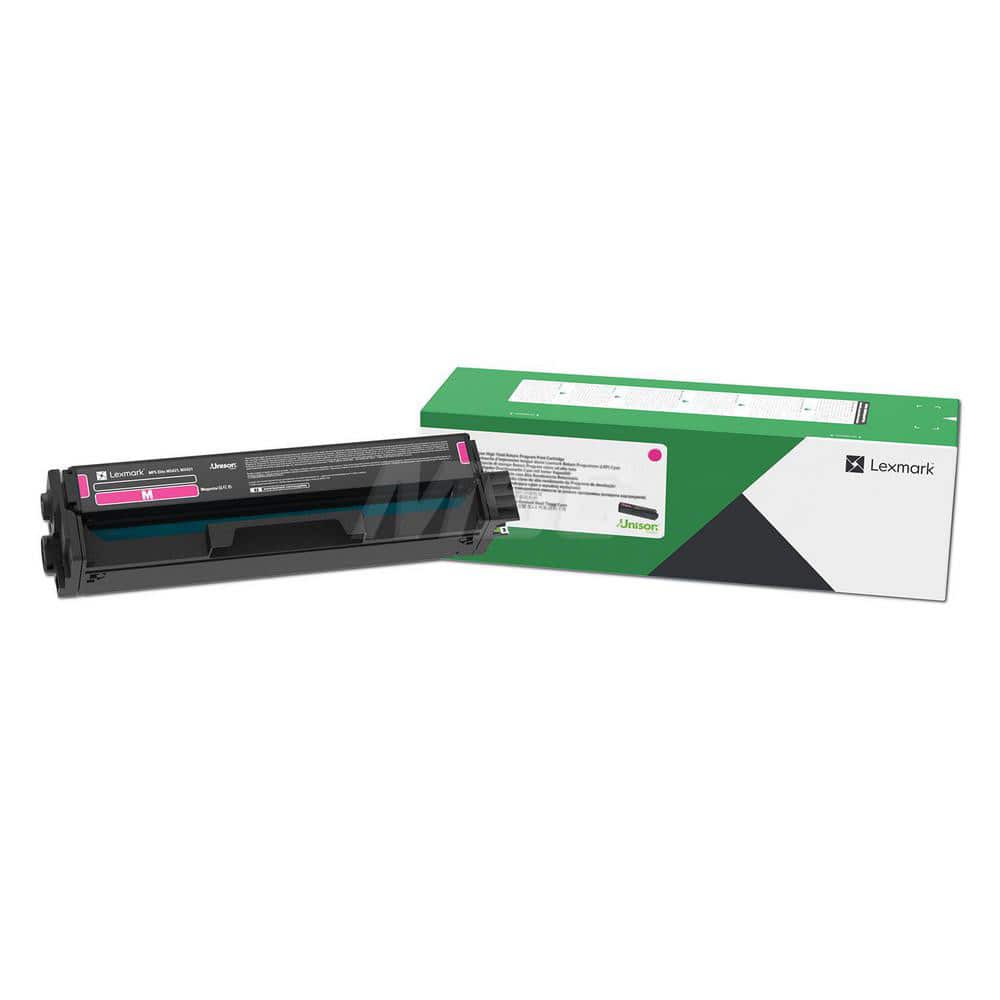 Lexmark - Office Machine Supplies & Accessories; Office Machine/Equipment Accessory Type: Toner Cartridge ; For Use With: Lexmark C3224dw; C3326dw; MC3224adwe; MC3224dwe; MC3326adwe ; Color: Magenta - Exact Tooling