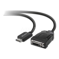Belkin - Office Machine Supplies & Accessories; Office Machine/Equipment Accessory Type: Displayport To DVI Adapter ; For Use With: Laptops/Projectors ; Color: Black - Exact Tooling