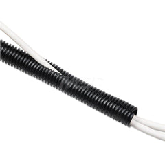 D-Line - Office Machine Supplies & Accessories; Office Machine/Equipment Accessory Type: Cable Tube ; For Use With: Behind Desks ; Color: Black - Exact Tooling