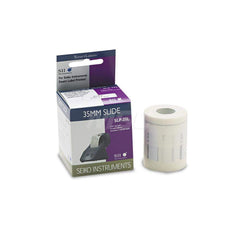 Seiko - Labels, Ribbons & Tapes; Type: Self-Adhesive Slide Label ; Color: White ; For Use With: Seiko SLP 420 or Above; 240; 200; 220 Series Smart Label Printers ; Width (Inch): 7/16 ; Length (Inch): 1-1/2 ; Material: Paper - Exact Tooling