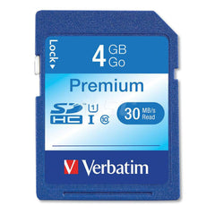 Verbatim - Office Machine Supplies & Accessories; Office Machine/Equipment Accessory Type: Memory Card ; For Use With: Point-And-Shoot Mid Range Camera ; Storage Capacity: 4GB - Exact Tooling