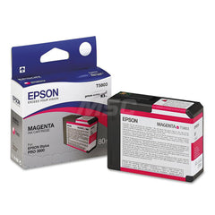 Epson - Office Machine Supplies & Accessories; Office Machine/Equipment Accessory Type: Ink Cartridge ; For Use With: Epson Stylus Pro 3880 Graphic Arts Edition; Epson Stylus Pro 3800 Portrait Edition; Epson Stylus Pro 3880 Signature Worthy Edition Print - Exact Tooling