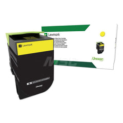 Lexmark - Office Machine Supplies & Accessories; Office Machine/Equipment Accessory Type: Toner Cartridge ; For Use With: Lexmark CX510de; CX410de; CX410e; CX510dhe; CX510dthe; CX410dte; CX310dn; CX310n ; Color: Yellow - Exact Tooling