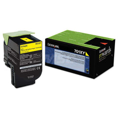 Lexmark - Office Machine Supplies & Accessories; Office Machine/Equipment Accessory Type: Toner Cartridge ; For Use With: Lexmark CS510 ; Color: Yellow - Exact Tooling