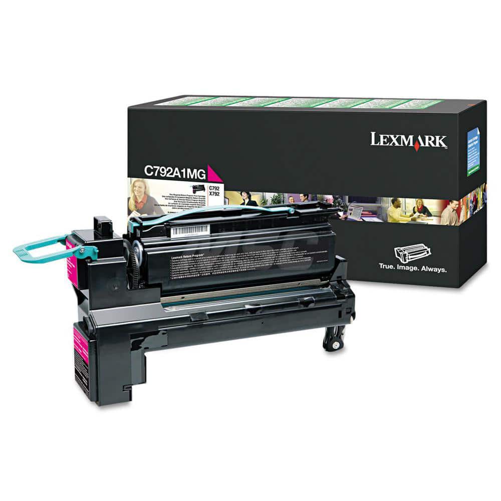Lexmark - Office Machine Supplies & Accessories; Office Machine/Equipment Accessory Type: Toner Cartridge ; For Use With: Lexmark C792 Series ; Color: Magenta - Exact Tooling