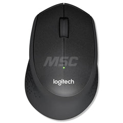 Logitech - Office Machine Supplies & Accessories; Office Machine/Equipment Accessory Type: Silent Plus Mouse ; For Use With: Computer ; Contents: Nano receiver; 1 AA Battery (Pre-Installed); User Documentation ; Color: Black - Exact Tooling