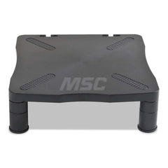 Kelly Computer Supply - Office Machine Supplies & Accessories; Office Machine/Equipment Accessory Type: Adjustable Monitor Stand ; For Use With: Monitors; Small Printers ; Color: Black - Exact Tooling