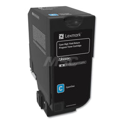 Lexmark - Office Machine Supplies & Accessories; Office Machine/Equipment Accessory Type: Toner Cartridge ; For Use With: Lexmark CS725de; Lexmark CX725dte ; Color: Cyan - Exact Tooling