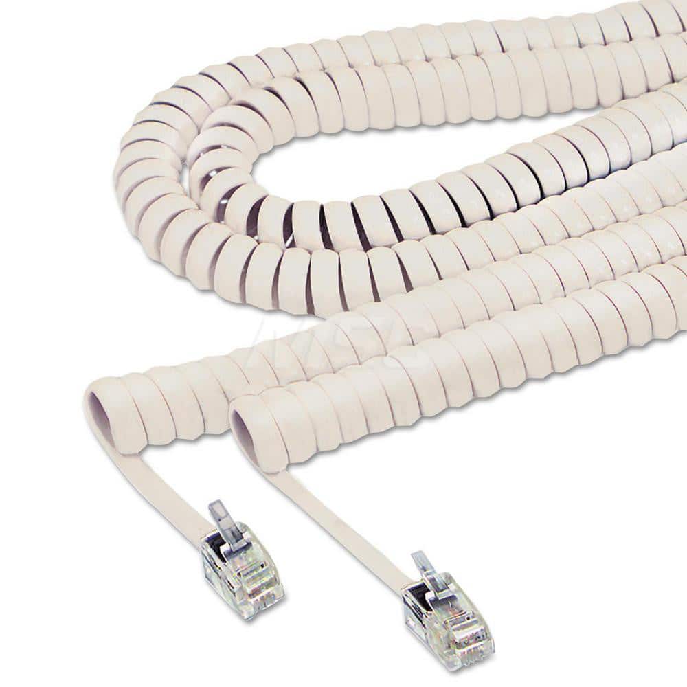 Artistic - Office Machine Supplies & Accessories; Office Machine/Equipment Accessory Type: Phone Coil Cord ; For Use With: Telephone ; Color: Ivory - Exact Tooling