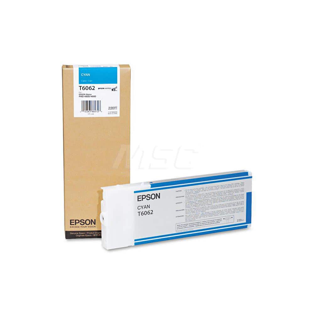 Epson - Office Machine Supplies & Accessories; Office Machine/Equipment Accessory Type: Ink Cartridge ; For Use With: Epson Stylus Pro 4880 Portrait Edition; Epson Stylus Pro 4880 ColorBurst; Epson Stylus Pro 4880 Printer; Epson Stylus Pro 4800 Professio - Exact Tooling