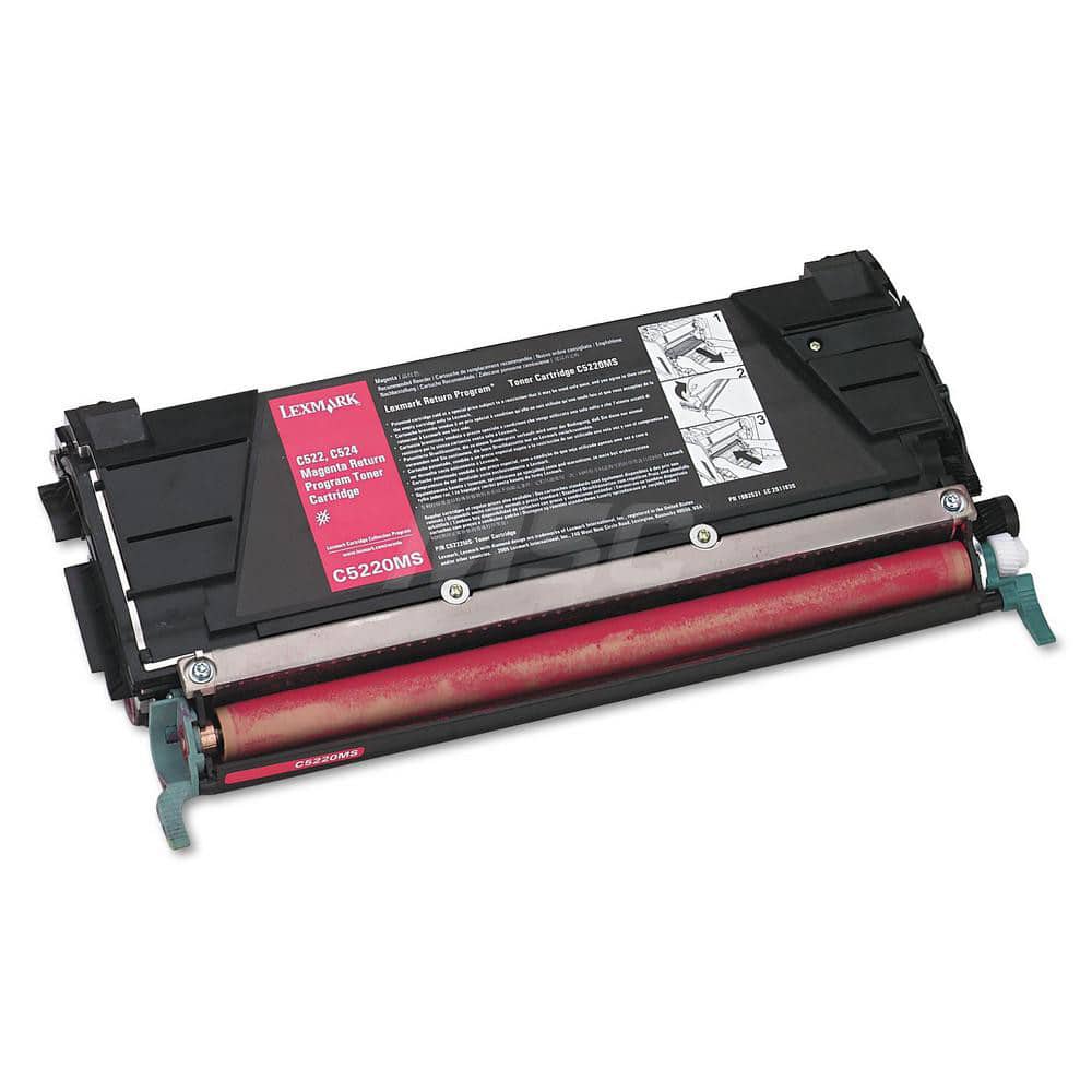 Lexmark - Office Machine Supplies & Accessories; Office Machine/Equipment Accessory Type: Toner Cartridge ; For Use With: Lexmark C522; C524; C532; C534 ; Color: Magenta - Exact Tooling