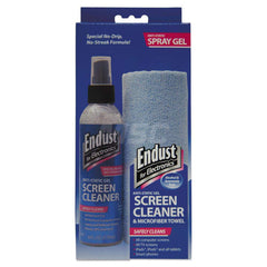 Endust - Office Machine Supplies & Accessories; Office Machine/Equipment Accessory Type: Screen Cleaner ; For Use With: LCD Screens; Plasma Screens ; Contents: Microfiber Cloth ; Color: Clear - Exact Tooling