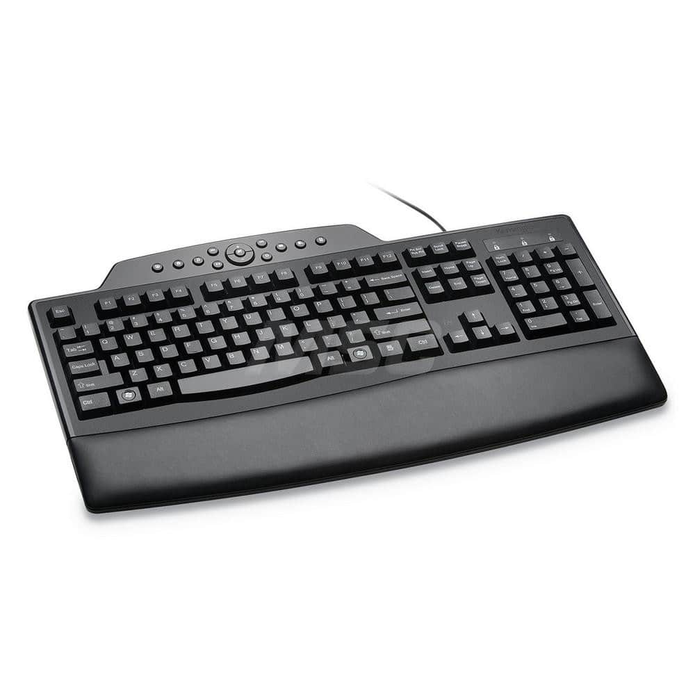ACCO - Office Machine Supplies & Accessories; Office Machine/Equipment Accessory Type: Keyboard ; For Use With: Desktop PCs ; Color: Black - Exact Tooling