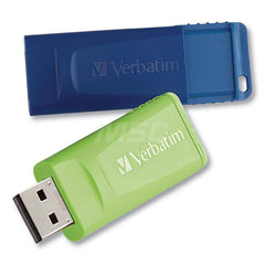 Verbatim - Office Machine Supplies & Accessories; Office Machine/Equipment Accessory Type: Flash Drive ; For Use With: Windows XP Vista & 7 & Higher; Mac OS X 10.1 & Higher; Linux kernel 2.6 & Higher ; Color: Blue; Green - Exact Tooling