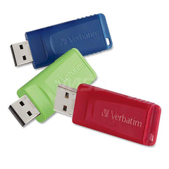 Verbatim - Office Machine Supplies & Accessories; Office Machine/Equipment Accessory Type: Flash Drive ; For Use With: Windows XP Vista & 7 & Higher; Mac OS X 10.1 & Higher; Linux kernel 2.6 & Higher ; Color: Blue; Green; Red - Exact Tooling