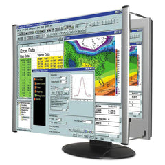 Kantek - Office Machine Supplies & Accessories; Office Machine/Equipment Accessory Type: Monitor Filter ; For Use With: 24 in Widescreen LCD ; Contents: Microfiber Cleaning Cloth - Exact Tooling