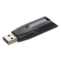 Verbatim - Office Machine Supplies & Accessories; Office Machine/Equipment Accessory Type: Flash Drive ; For Use With: Linux 2.4 & Later; Mac OS X 10.4 & Later; Windows XP; Vista; 7; 8; 10 ; Color: Black; Gray - Exact Tooling