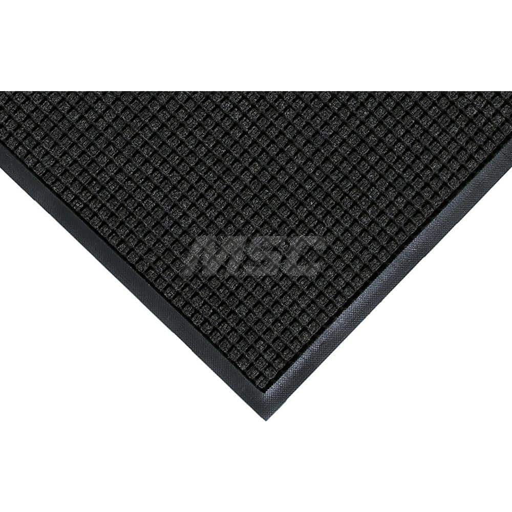 M + A Matting - Entrance Matting; Indoor or Outdoor: Indoor & Outdoor ; Traffic Type: Heavy/High Traffic ; Surface Material: Solution Dyed PET ; Base Material: SBR Rubber ; Surface Pattern: Raised Waffle ; Color: Charcoal - Exact Tooling