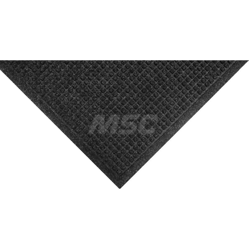 M + A Matting - Entrance Matting; Indoor or Outdoor: Indoor & Outdoor ; Traffic Type: Heavy/High Traffic ; Surface Material: Solution Dyed PET ; Base Material: SBR Rubber ; Surface Pattern: Raised Waffle ; Color: Charcoal - Exact Tooling