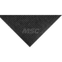 M + A Matting - Entrance Matting; Indoor or Outdoor: Indoor & Outdoor ; Traffic Type: Heavy/High Traffic ; Surface Material: Solution Dyed PET ; Base Material: SBR Rubber ; Surface Pattern: Raised Waffle ; Color: Charcoal - Exact Tooling
