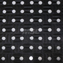 M + A Matting - Anti-Fatigue Matting; Dry or Wet Environment: Dry ; Length (Feet): 20.100 ; Width (Inch): 48 ; Width (Feet): 4.00 ; Thickness (Inch): 7/16 ; Surface Pattern: Ribbed - Exact Tooling