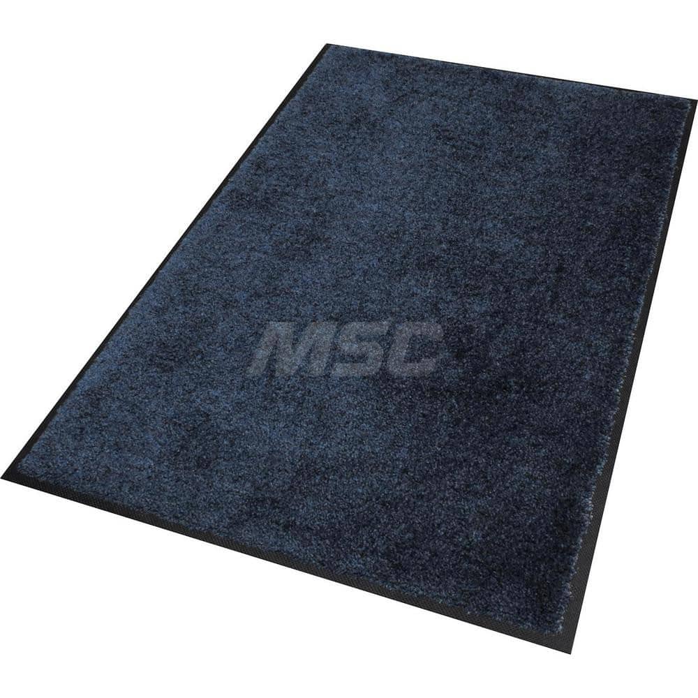 M + A Matting - Entrance Matting; Indoor or Outdoor: Indoor ; Traffic Type: Heavy/High Traffic ; Surface Material: PET ; Base Material: SBR Rubber ; Surface Pattern: Cut Pile ; Color: Navy Blue - Exact Tooling
