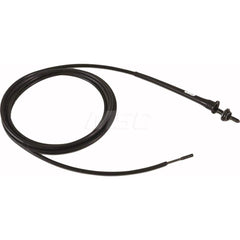 Goodway - Tube Brush Handles & Rods; Type: Flexible Shaft ; Length (Inch): 35 ; Brush Connection Type: Quick Connect ; For Use With: 9/16-1" Tubes ; Material: Nylon Coated - Exact Tooling