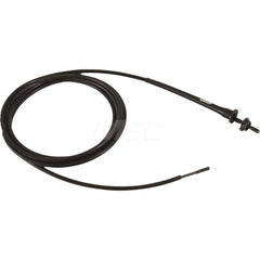 Goodway - Tube Brush Handles & Rods; Type: Flexible Shaft ; Length (Inch): 15 ; Brush Connection Type: Quick Connect ; For Use With: 7/16-1/2" Tubes ; Material: Nylon - Exact Tooling