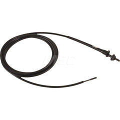 Goodway - Tube Brush Handles & Rods; Type: Flexible Shaft ; Length (Inch): 25 ; Brush Connection Type: Quick Connect ; For Use With: 7/16-1/2" Tubes ; Material: Nylon - Exact Tooling