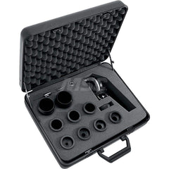 Goodway - Vacuum Air Gun Kits; Function: Kit For Cleaning Light Deposits In Hoses, Tubes And Pipes ; Contents: Launcher; Adapter Ring; (9) Standard Nozzles; Case ; Thread Type: Quick Connect - Exact Tooling
